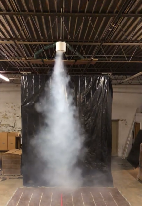 Smoke Test Proves Air-Row Destratification Success