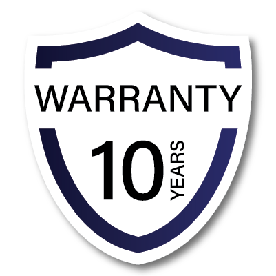 Made in USA, 10 Year Warranty